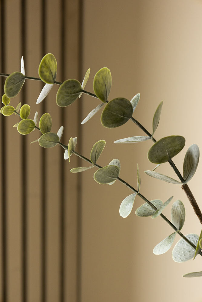 Artificial Eucalyptus Plant in Pot - Realistic Fake Greenery for Home Decor, Office, Wedding & Event Centerpieces