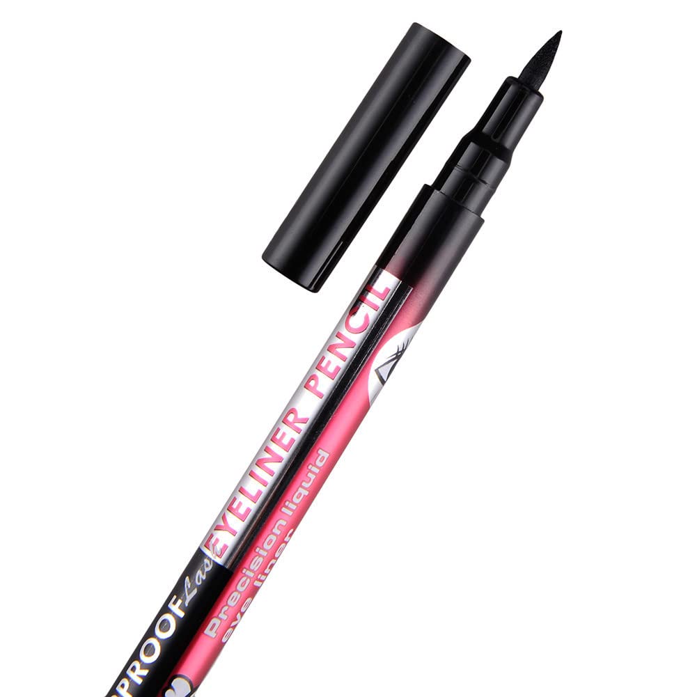 Waterproof Black Liquid Eyeliner - Long Lasting Smudge Proof Eye Makeup Pencil for Professional & Everyday Use (Perfect for Parties, Weddings & Daily Wear)