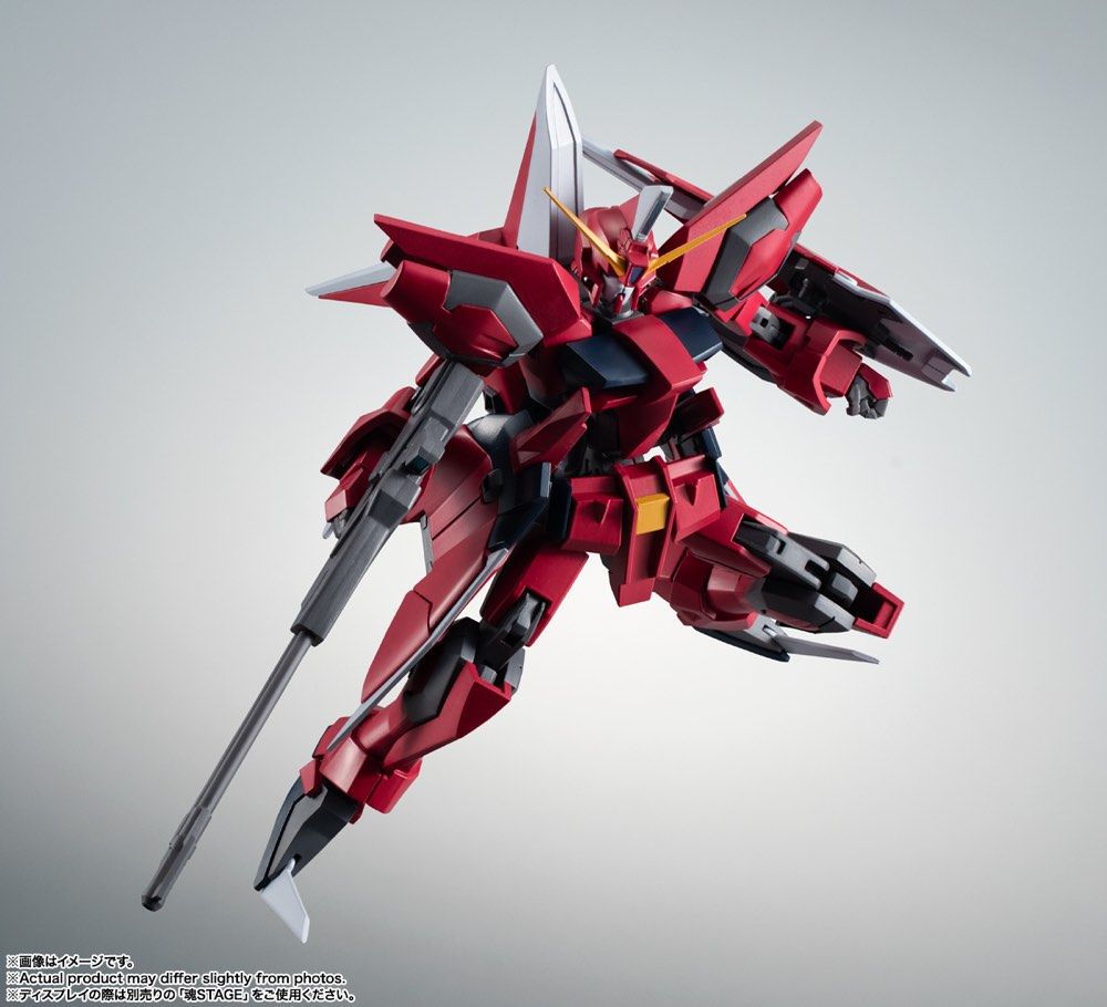 Bandai Robot Spirits Gundam Seed GAT-X303 Aegis Gundam ver. A.N.I.M.E. Action Figure - High-Quality Collectible Model Kit for Anime Fans & Display