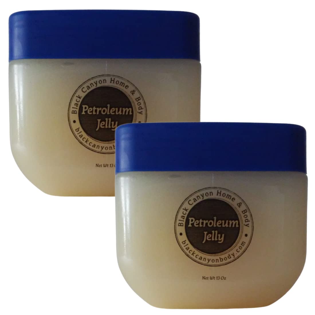 Premium Black Canyon Hot Cocoa Scented Petroleum Jelly with Shea Butter - 13 Oz (2 Pack) | Moisturizing Lip & Skin Care for Winter Nights, Dry Skin Relief & Relaxing Aromatherapy