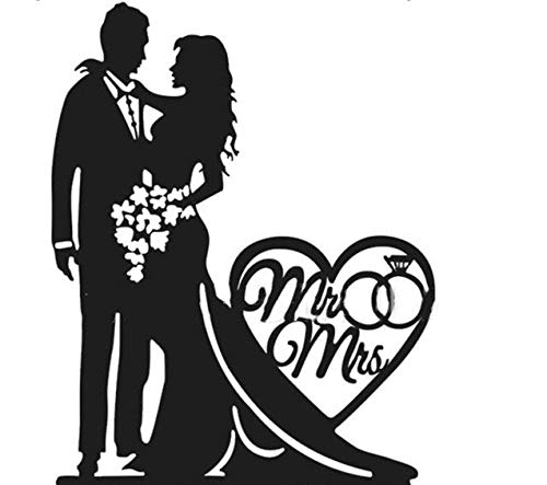 Custom Mr & Mrs Wedding Rubber Stamp Set - Personalized Bride Groom Logo Stamp for Invitations, Save the Date Cards & Party Favors - Perfect for DIY Wedding Stationery, Bridal Shower Decor & Anniversary Celebrations