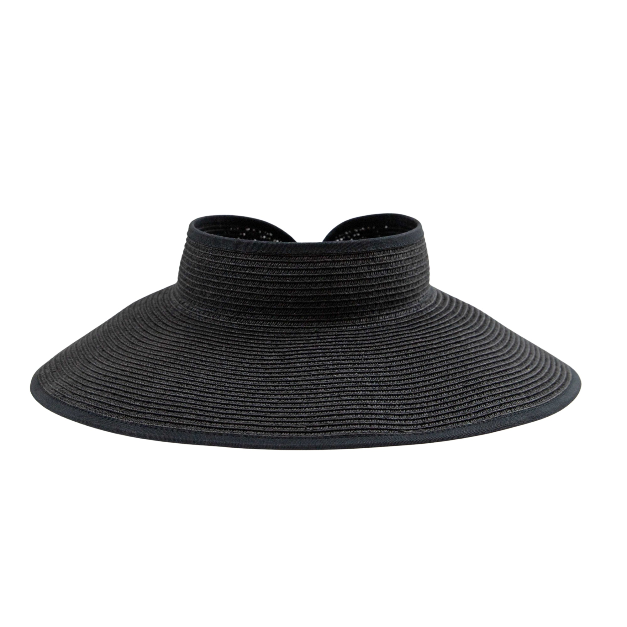 Waterproof Roll Up Visor for Women - Sun Protection Hat with Adjustable Headband - Perfect for Hiking, Running, Beach & Outdoor Activities