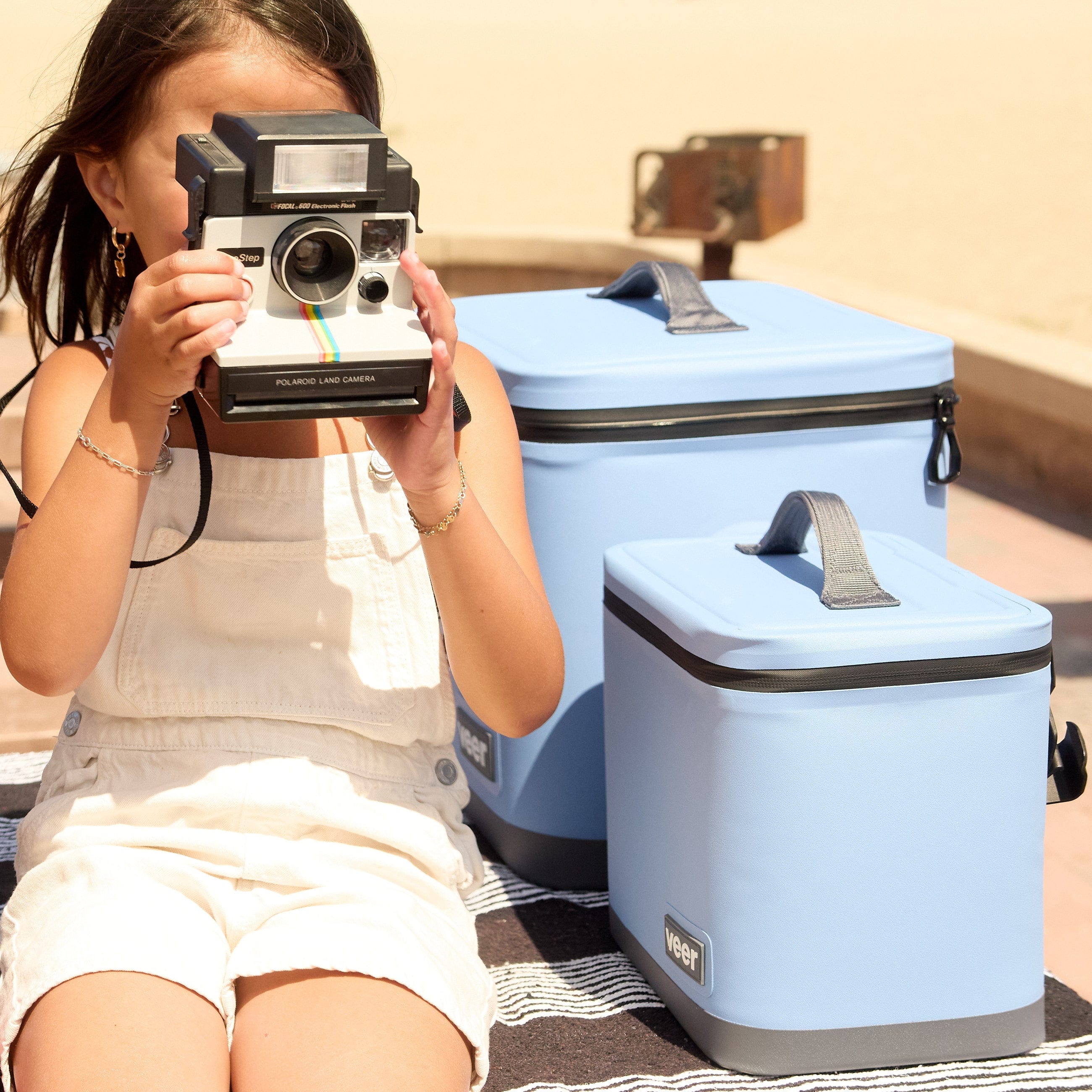 Veer Day Cooler - Insulated Outdoor Cooler for Picnics, Camping & Beach Trips - Portable & Durable Cooler for Food & Drinks - Perfect for BBQs, Tailgating & Outdoor Adventures
