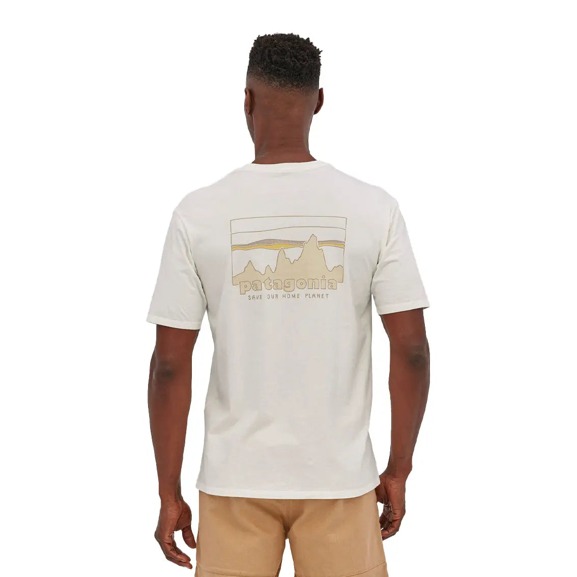 Patagonia Men's '73 Skyline Organic Cotton T-Shirt - Eco-Friendly Casual Tee for Outdoor Adventures & Everyday Wear
