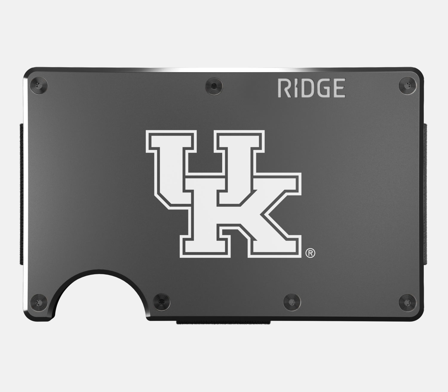 Ridge Wallet Slim Minimalist RFID Blocking Front Pocket Wallet - Kentucky Wildcats Team Design - Perfect for Everyday Carry, Travel & Gifting