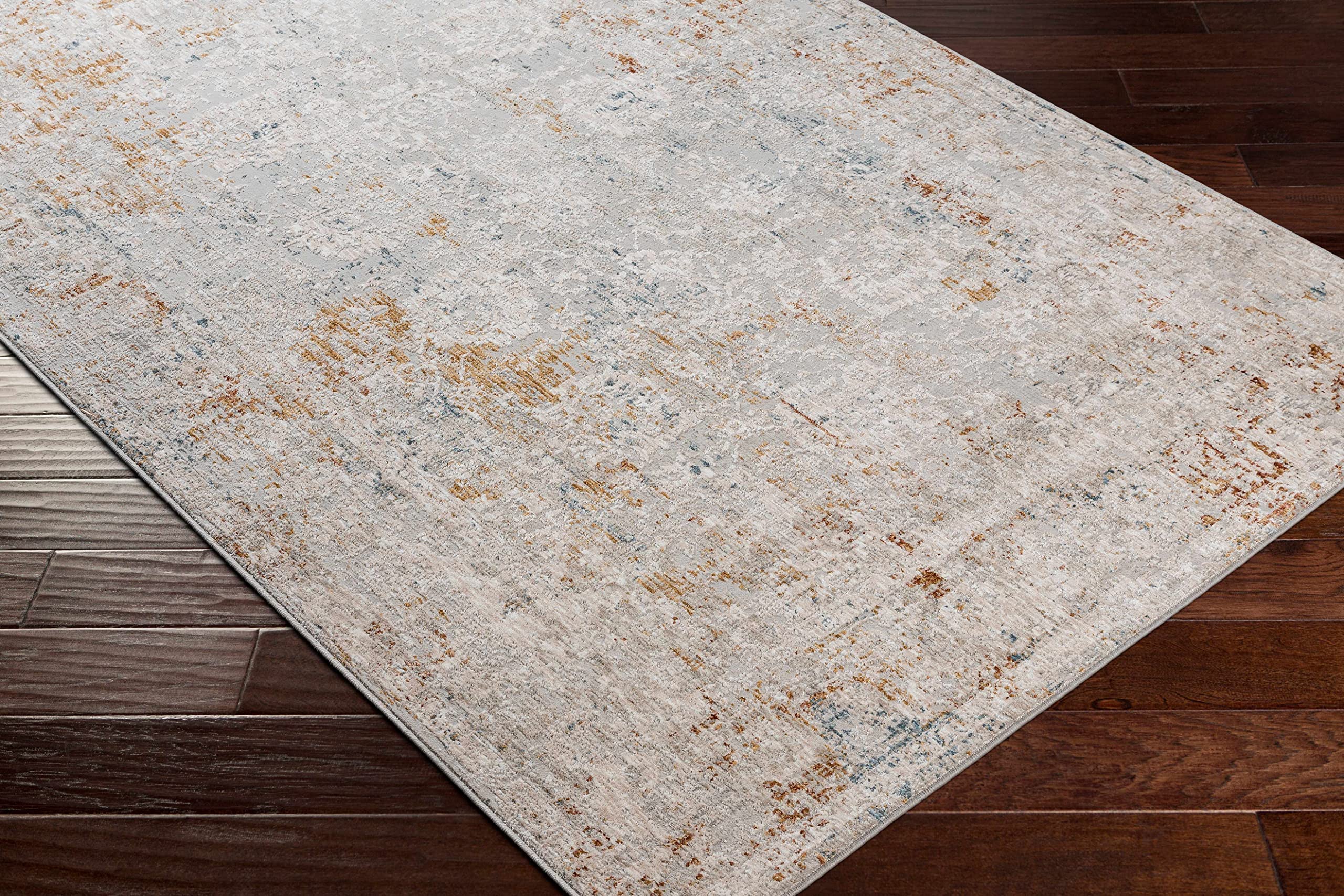 Hauteloom Burkittsville Traditional Area Rug - Blue, Brown, Red - 7'10