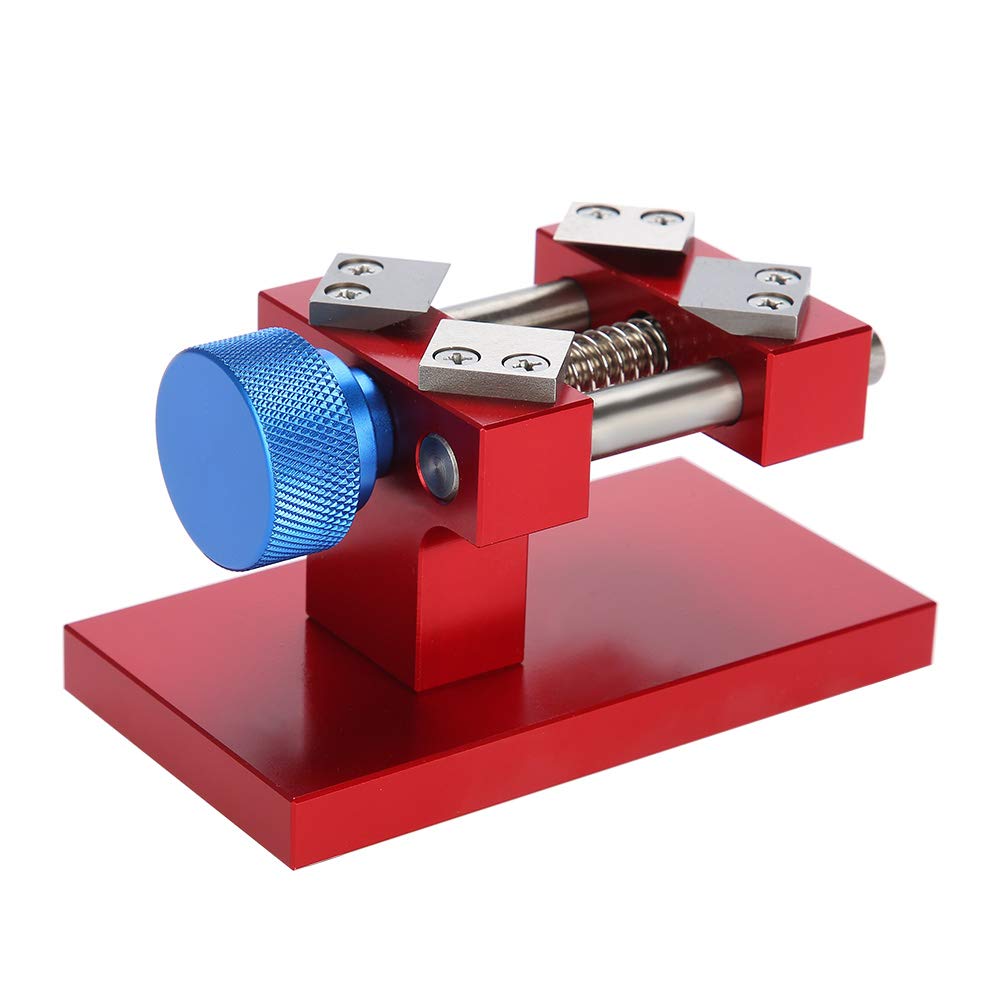 Professional Watch Bezel Opener & Back Case Remover Tool - Precision Watch Repair Kit for Watchmakers (Red) | Ideal for Watch Repair, Maintenance & DIY Projects