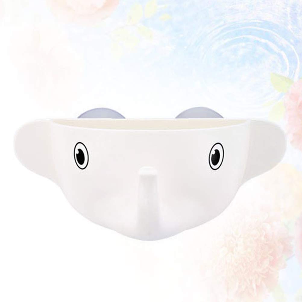 Cabilock Pig Toilet Bathroom Accessories - Funny Toothbrush Holder with Suction Cup for Family, White Toothpaste & Toothbrush Storage Rack - Perfect for Bathroom Organization and Kids' Dental Hygiene