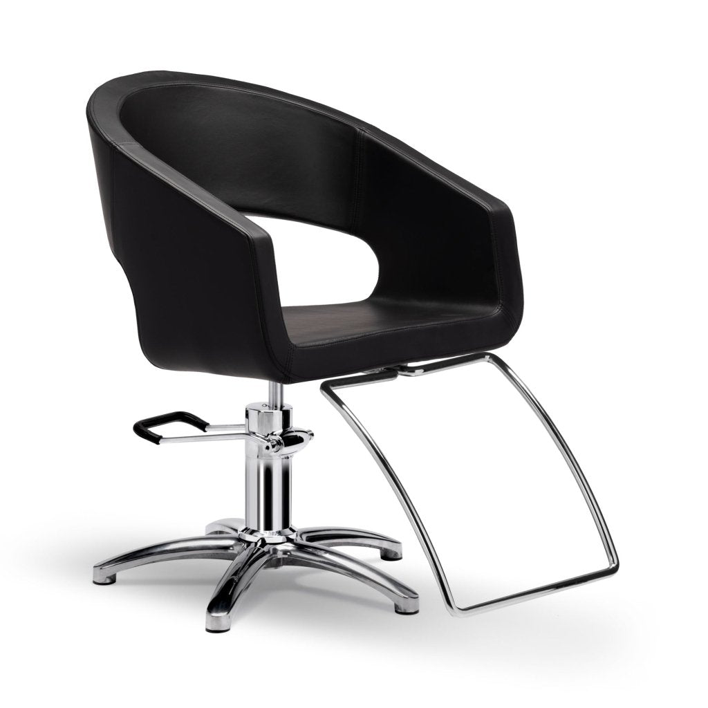 Lanvain® Relax Styling Chair 968 - Adjustable Salon Hairdressing Chair with Hydraulic Lift for Barber Shop, Beauty Salon & Home Use | Professional Styling & Comfortable Seating Solution