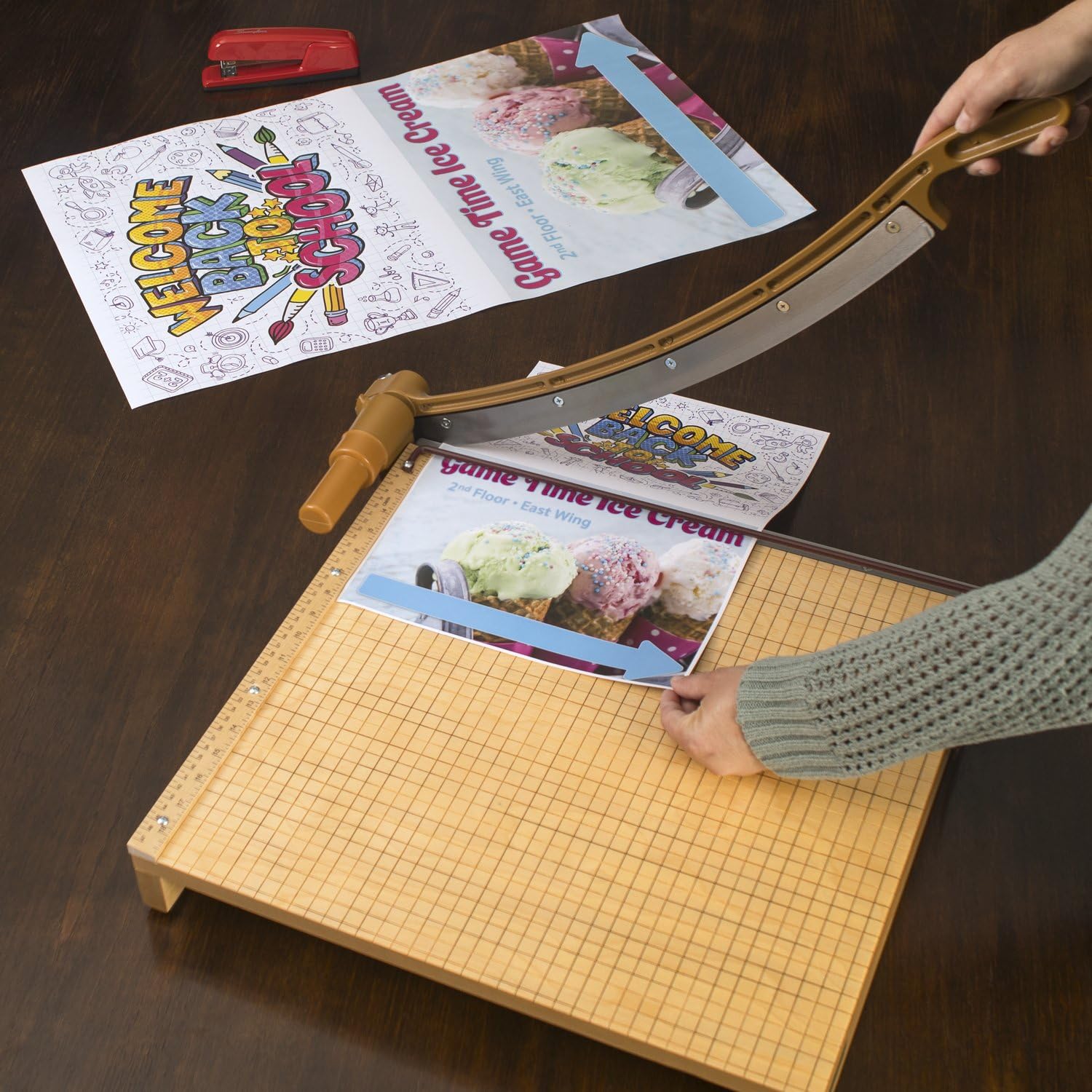 Swingline ClassicCut Guillotine Paper Trimmer - 18 Inch Cut Length, 15 Sheet Capacity, Precision Paper Cutter for Office, School & Crafting (Model 1152) | Perfect for Scrapbooking, Document Trimming & DIY Projects