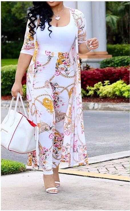 LROSEY Women's Plus Size Sexy 2-Piece Pant Suit Outfit Set - Formal Jumpsuit for Work, Party & Special Occasions | Comfortable & Stylish Office Wear & Evening Attire