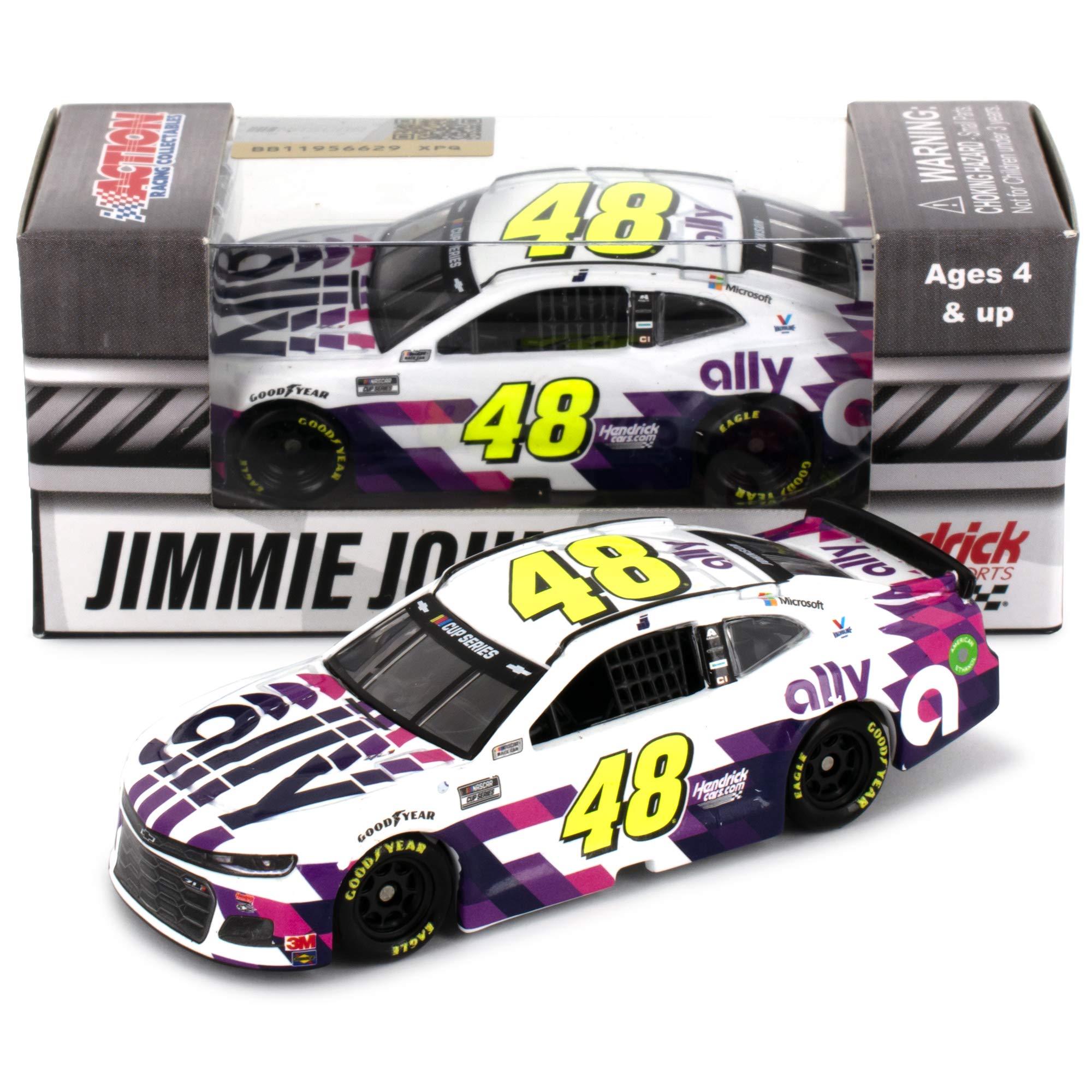 Lionel Racing Jimmie Johnson NASCAR Diecast Cars 1:24 Scale - Collectible Model Car for Racing Fans & Display - Perfect for Home, Office Decor & NASCAR Memorabilia Collection
