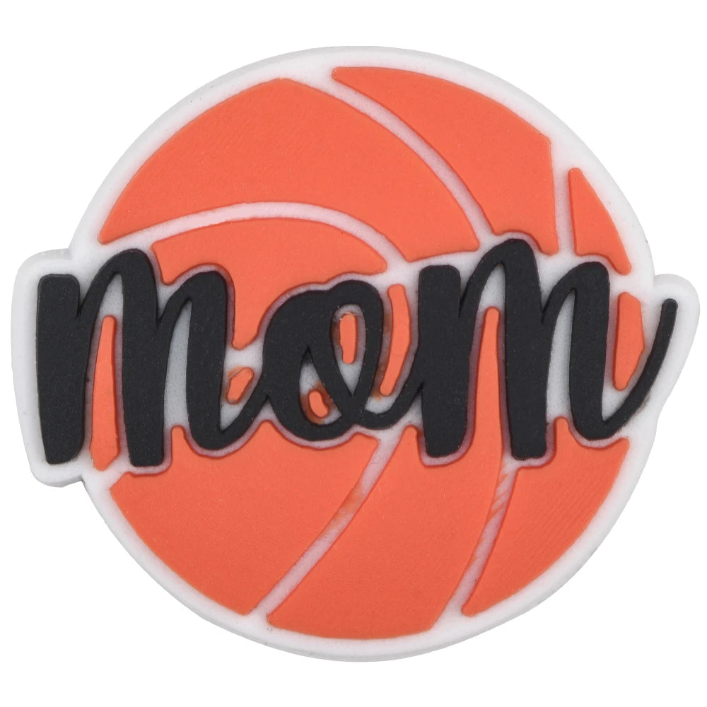 Basketball Shoe Charms for Men - Sports Shoe Accessories & Decorations - Perfect Gift for Dad, Xmas Party, Basketball Fans & Sneaker Lovers - Great for Game Days, Casual Wear & Sneaker Customization