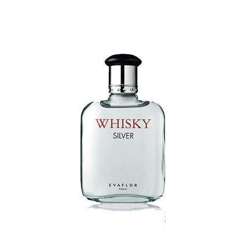 Evaflor Whisky Silver 100ml Eau de Toilette for Men - Fresh Woody Fragrance for Day & Night Wear, Office & Date Nights