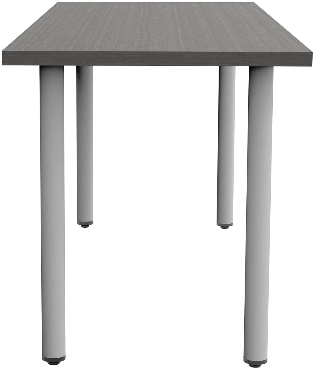 Safco JURNI 60 x 24 Inch Multi-Purpose Table with Post Leg and Glides - Heavy Duty Work Table for Office, Classroom, Conference Room, and Home Use [JN6024NFXPGL]