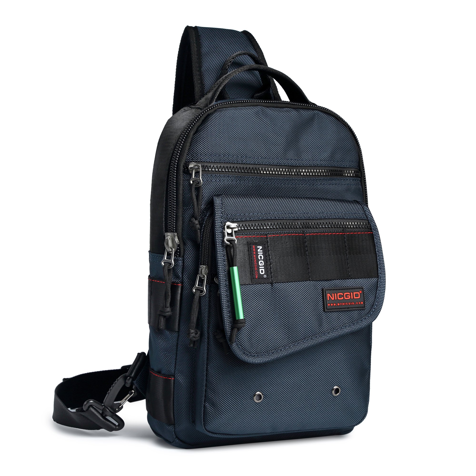 NICGID Sling Bag for Men & Women - Lightweight Travel Backpack for Hiking & Daily Use