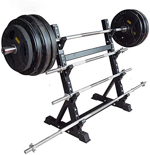 Commercial Barbell Rack - 4-Tier Dumbbell Storage Stand for Gym Equipment | Heavy Duty Fixed Weight Rack for Home & Commercial Fitness Centers | Perfect for Garage Gyms, CrossFit Boxes & Strength Training Facilities