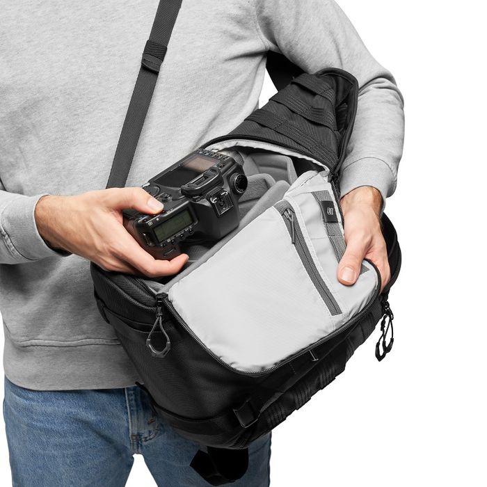 Lowepro ProTactic BP 300 AW II Black Backpack - Professional DSLR Camera Bag for Photographers, Waterproof & Durable - Perfect for Travel, Hiking & Outdoor Photography