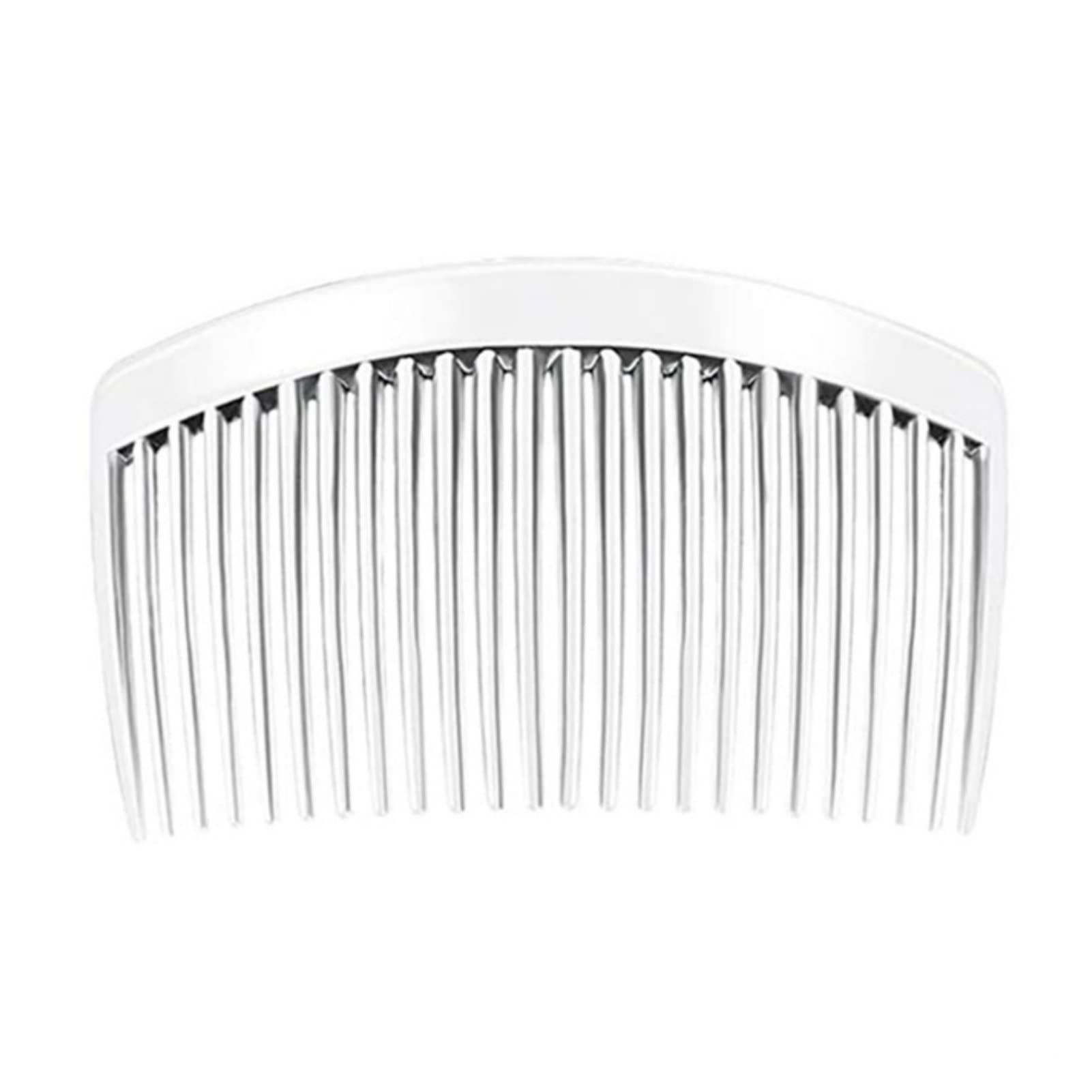 Professional Plastic Hair Comb Set - Smooth Detangling Comb, Side Twist Comb & Ponytail Hairpin for Women (Color B) | Perfect for Styling, Updos & Everyday Hair Care