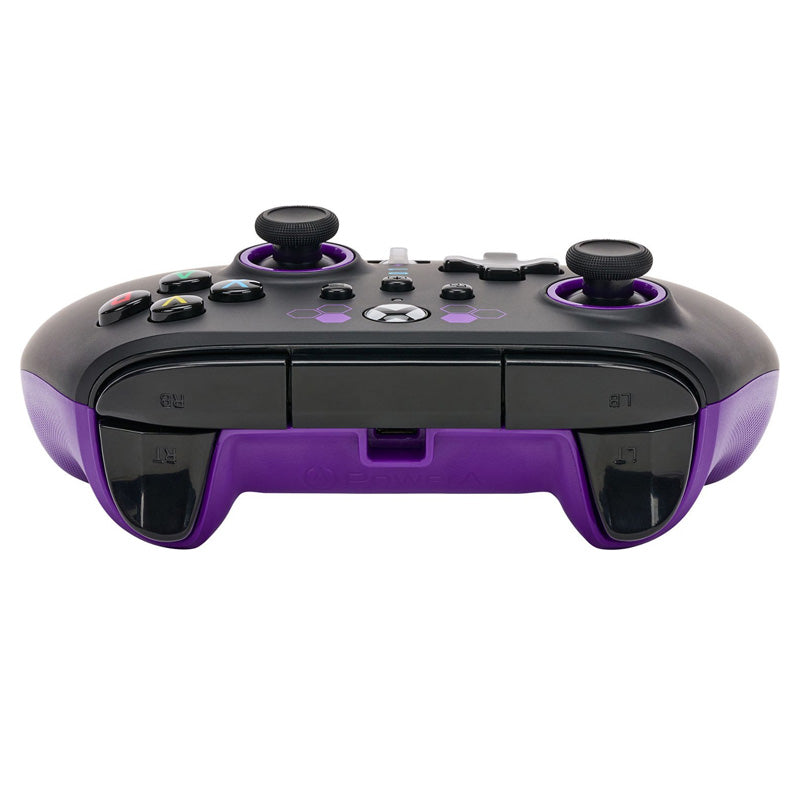 PowerA Wired Controller for Xbox Series X|S & Xbox One - Purple Hex Design - Perfect for Gaming, Streaming & Competitive Play