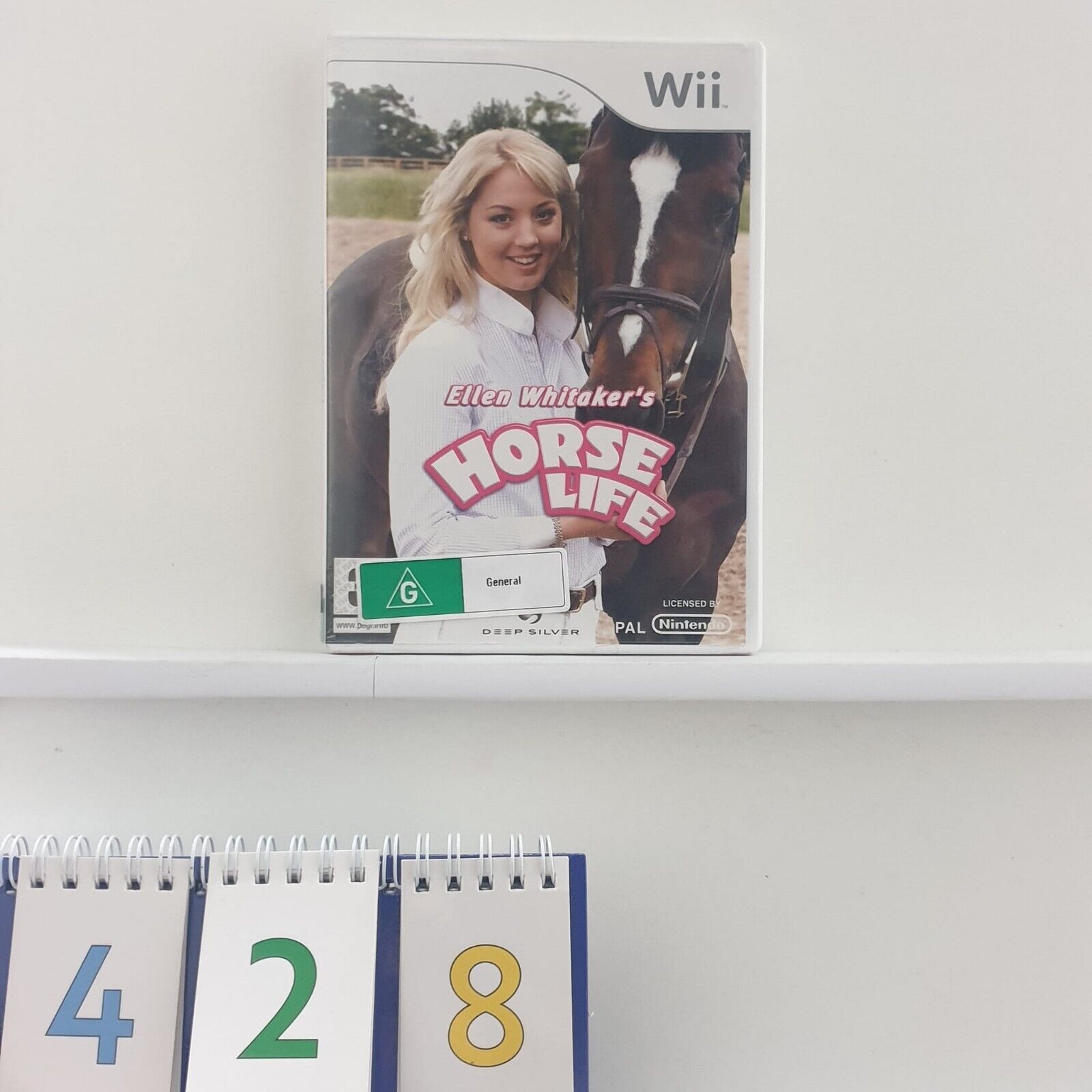 Ellen Whitaker's Horse Life - Nintendo Wii Game with Manual (PAL Version) - Fun Equestrian Simulation for Kids & Horse Lovers