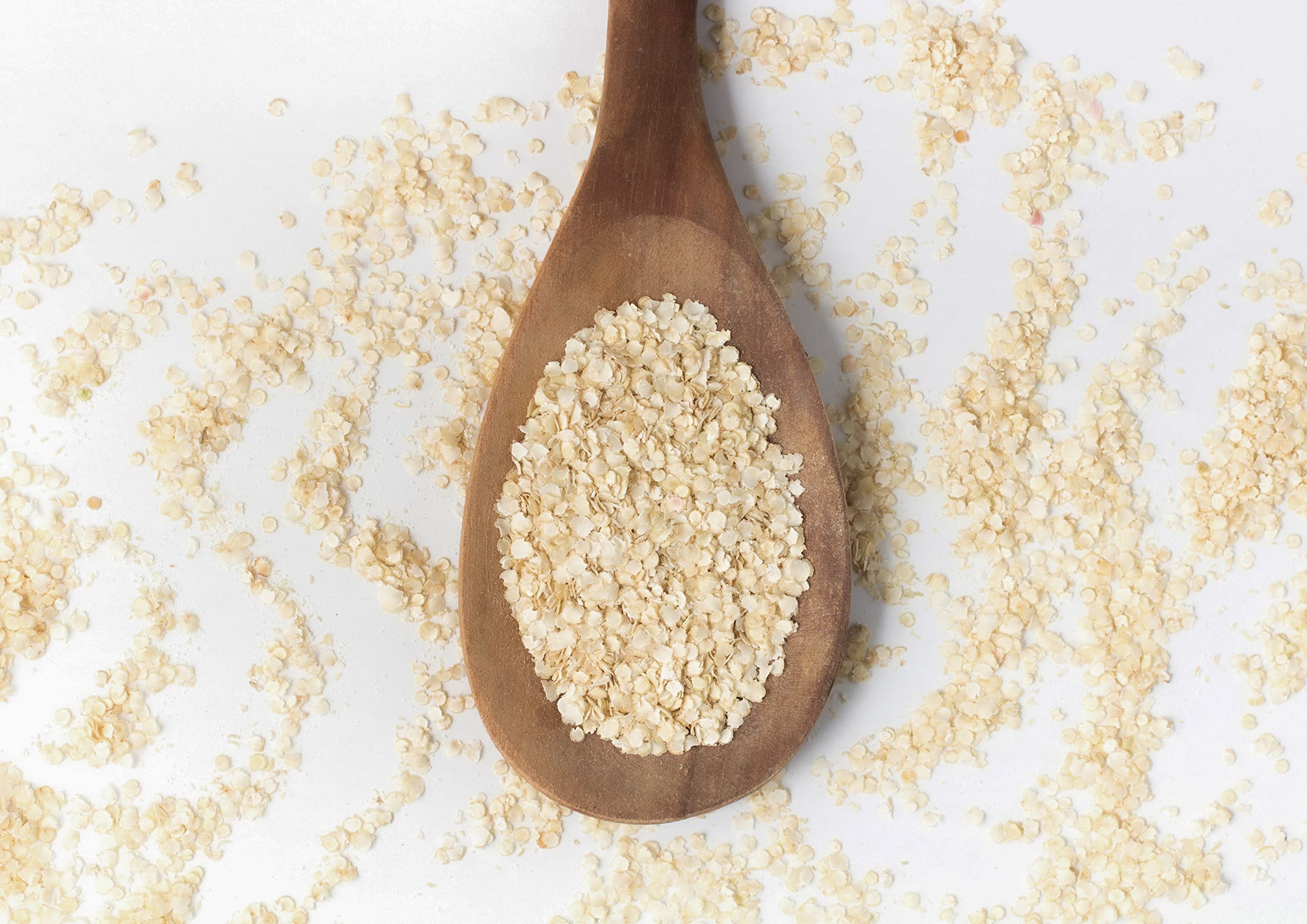 Food to Live Organic Amaranth Flakes 15 lbs | Whole Grain Vegan Superfood | High Protein Gluten-Free Breakfast Cereal | Perfect for Granola, Smoothie Bowls & Healthy Baking