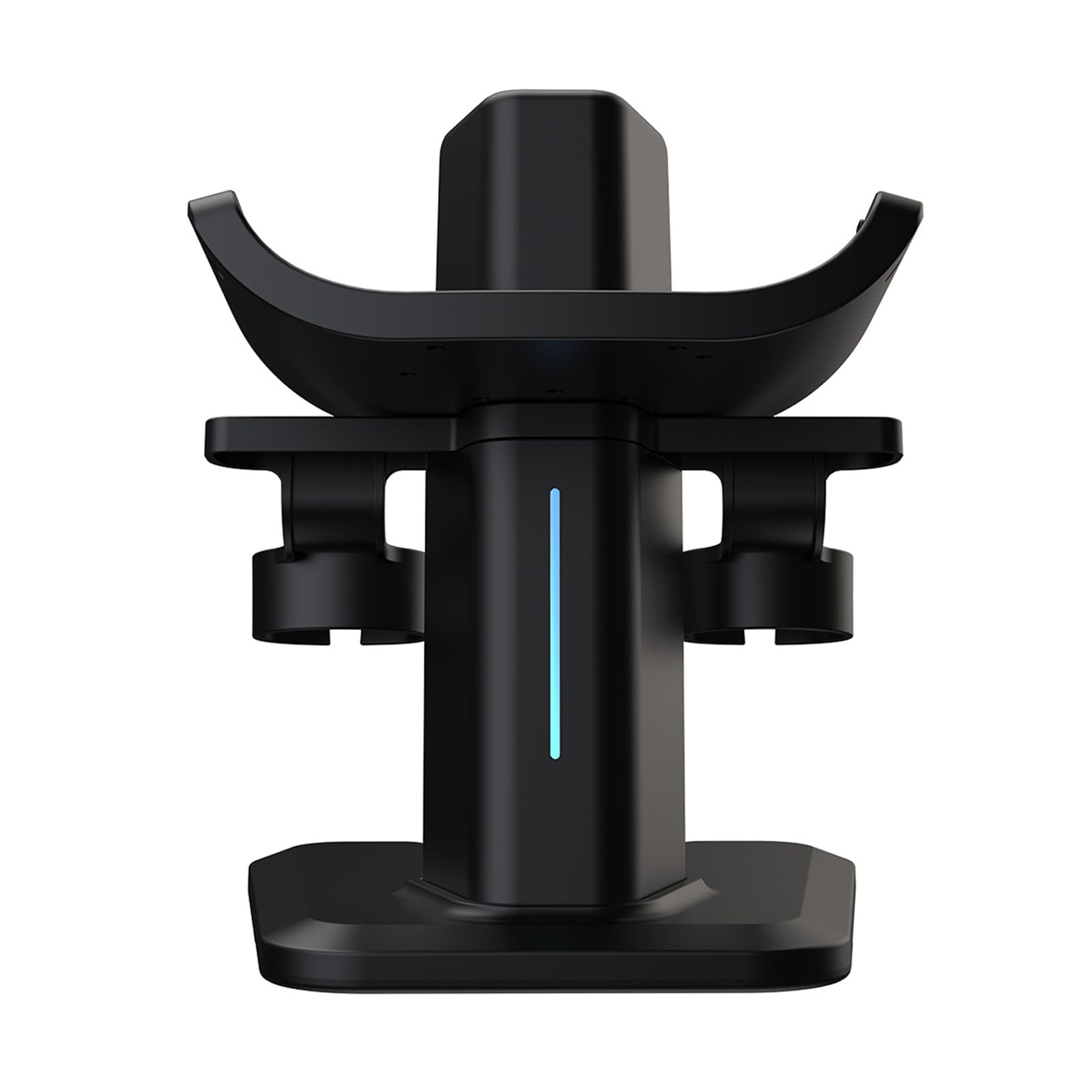 NOLOWY RGB Light Charging Stand for Meta Quest 3 & Quest 2 VR Headset - Perfect for Gaming, Entertainment & VR Accessories Organization