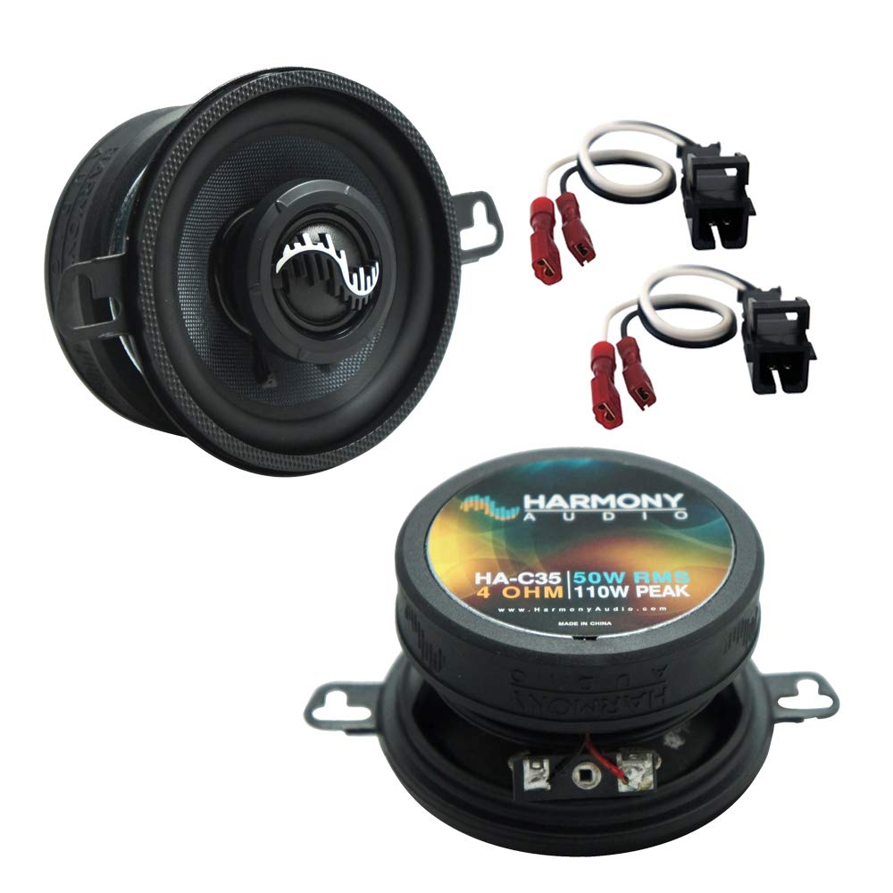 Premium HA-C35 Car Speakers - Compatible with Oldsmobile Bravada 2002-2004 Front Dash Replacement | High-Quality Audio Upgrade for Enhanced Driving Experience
