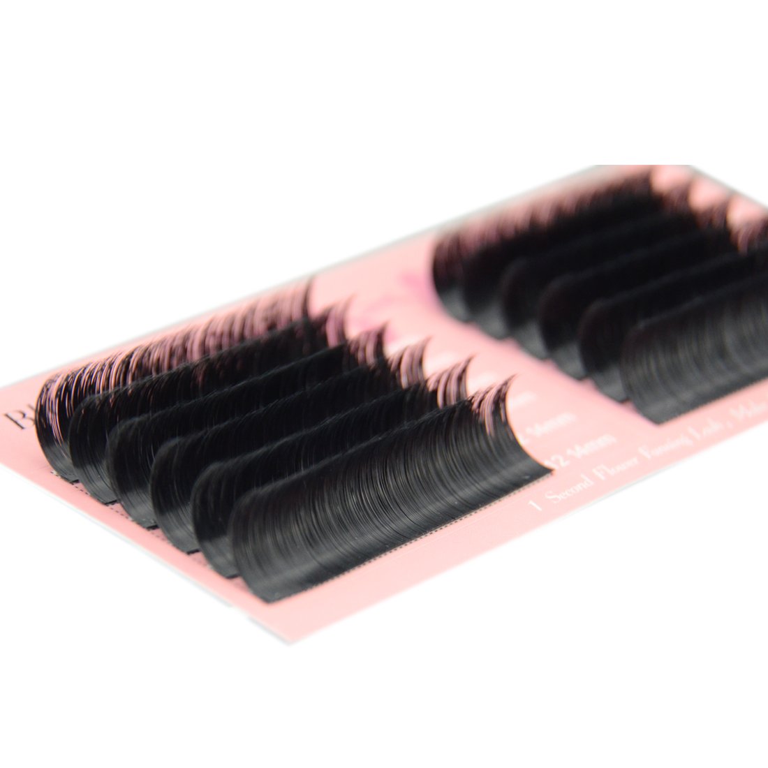 Premium Faux Mink Eyelash Extensions - 0.05 C Curl Mix Length in Tray for DIY Volume Blooming & 1 Second Fanning - Perfect for Salon Professionals & Home Lash Artists (Great for Weddings, Parties & Special Occasions)