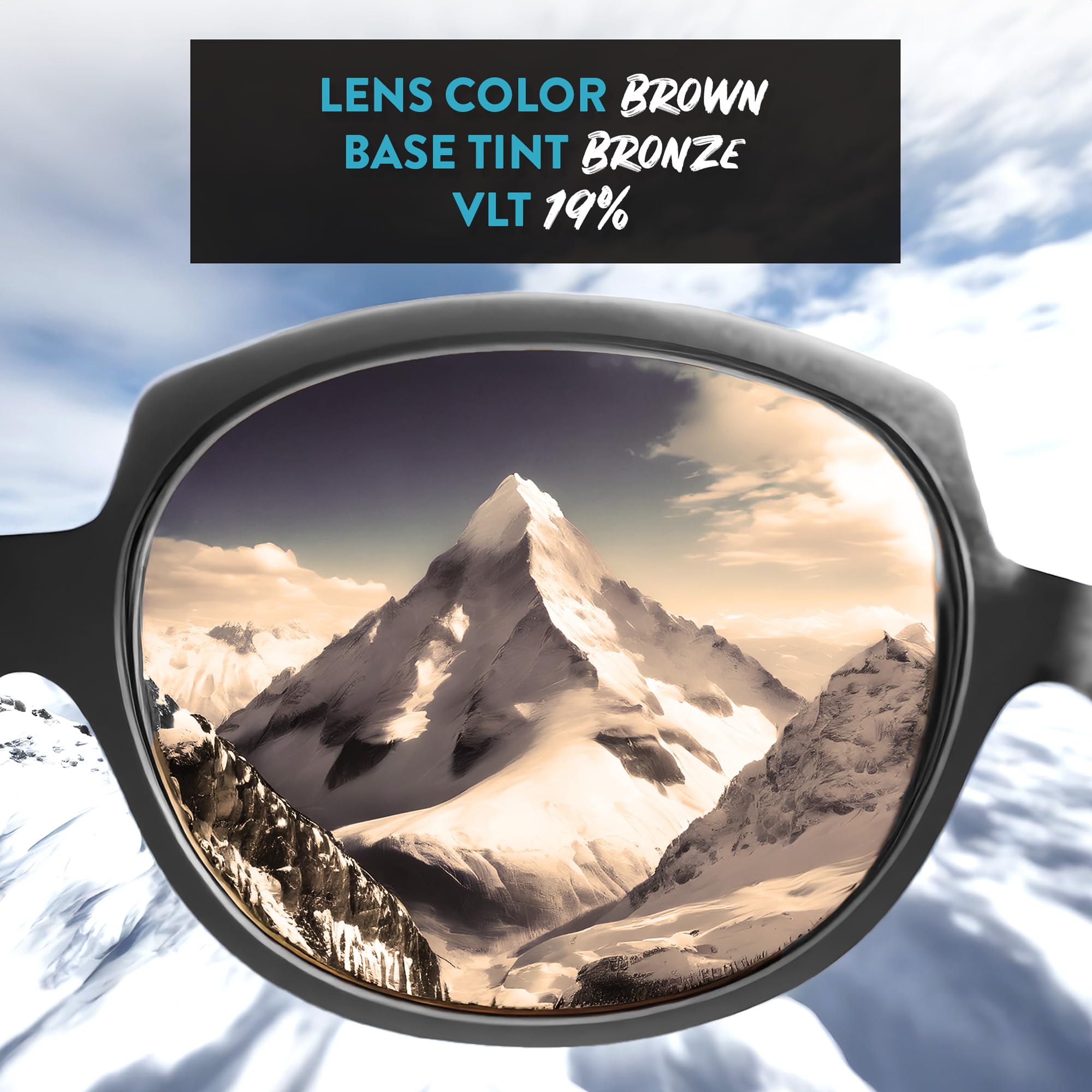 Apex Replacement Lenses for Native Breck Sunglasses - UV Protection Polarized Sunglass Lens - Perfect for Outdoor Sports, Driving & Beach Activities