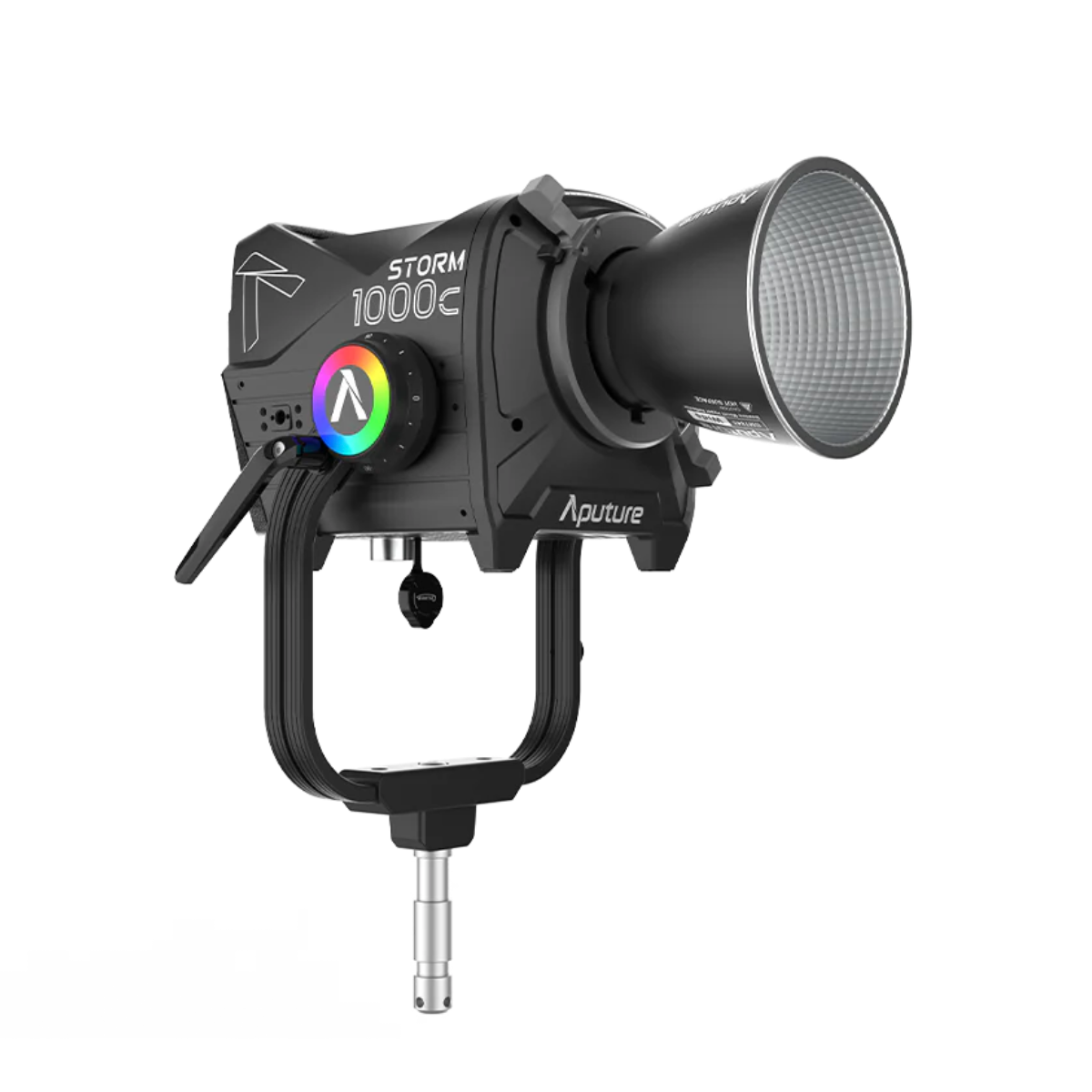 Aputure STORM 1000C Professional LED Light Kit with Wide Reflector - Perfect for Photography, Videography, and Studio Lighting