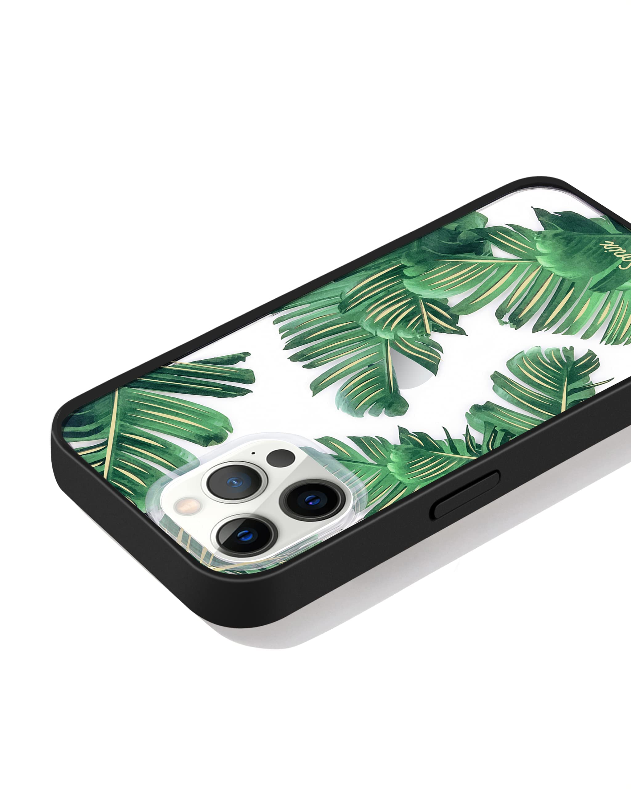 Sonix iPhone 13 Pro Max / 12 Pro Max Case - 10ft Military Grade Drop Protection, Stylish Palm Leaf Bahamas Design - Perfect for Outdoor Adventures & Daily Protection
