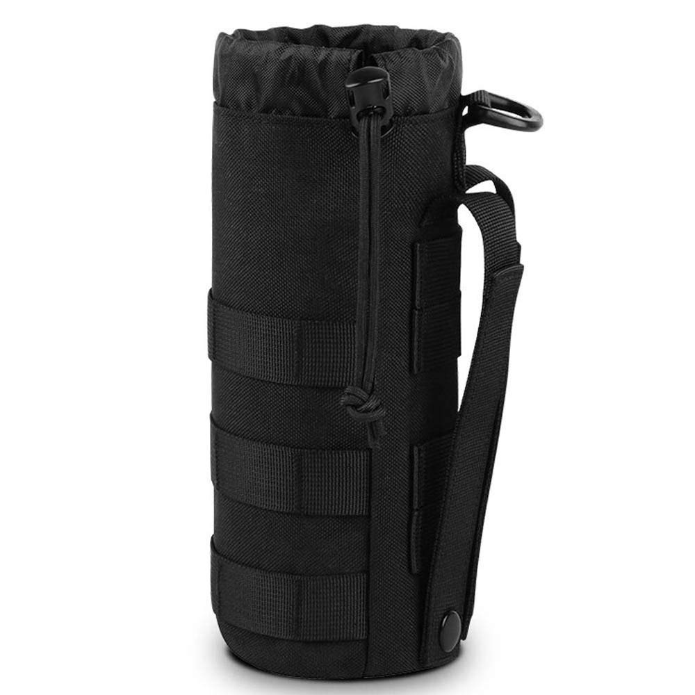 Tactical Molle Water Bottle Pouch - Outdoor Hydration Carrier for Camping Hiking