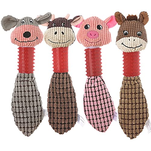 Durable Bite-Resistant Plush Pig Dog Toy - Chew-Proof Pet Vocal Squeaker Toy for Aggressive Chewers - Perfect for Playtime, Training & Anxiety Relief