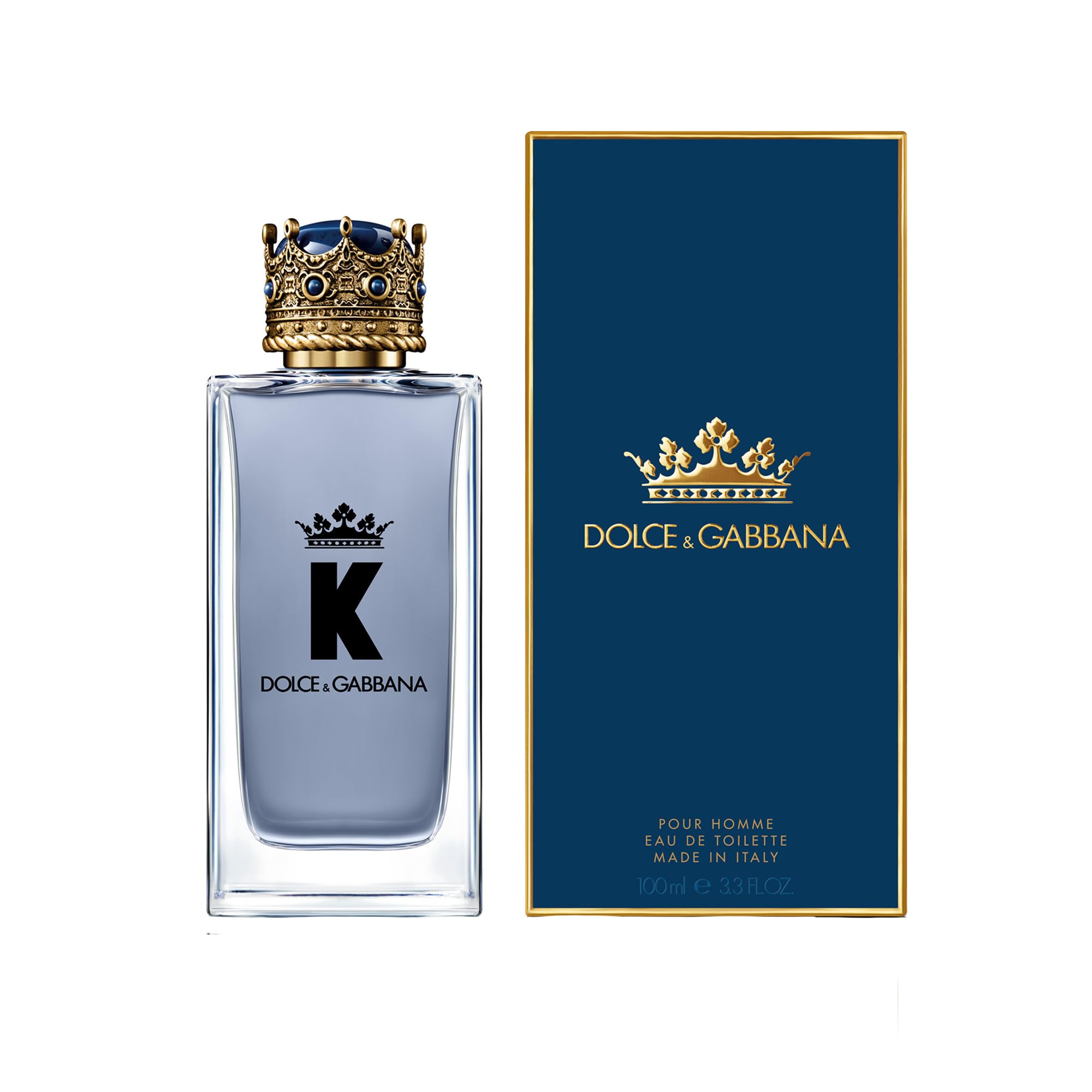 Dolce & Gabbana K Eau De Toilette Spray for Men - Fresh Citrus Aromatic Cologne | Perfect for Daily Wear, Office & Date Night