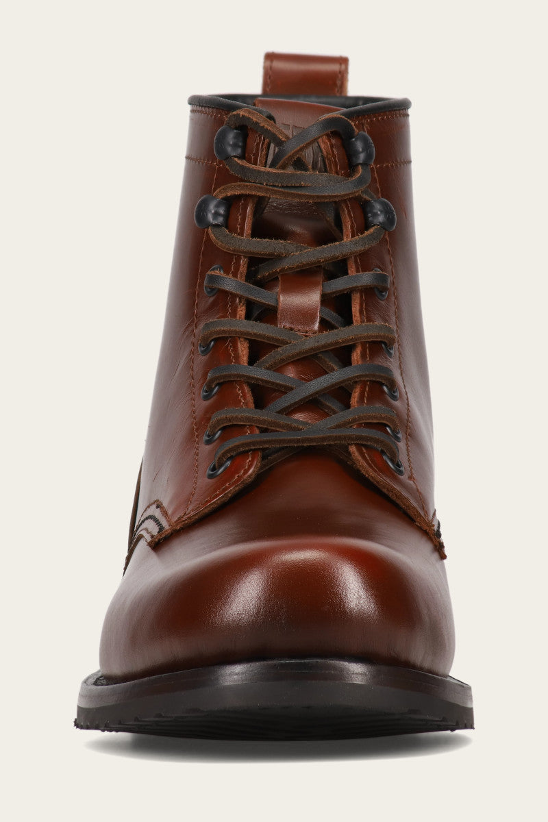 Premium Hudson Workboot Plain Toe - Durable Pre-Owned Work Boots for Men | Ideal for Construction, Landscaping & Outdoor Work