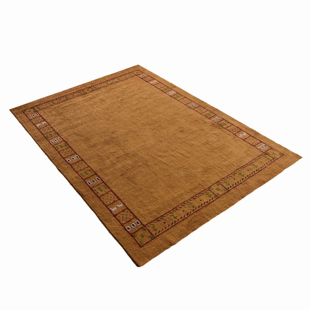 Handmade Cairo Hand Knotted Wool Rug - Traditional Oriental Area Rug for Living Room, Bedroom & Home Decor