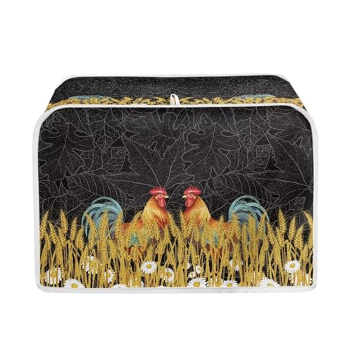 Daisy Rooster - Black and Golden