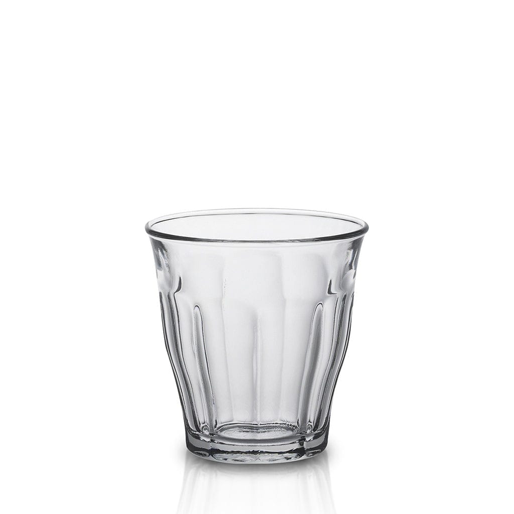 Duralex Le Picardie® Clear Glass Tumbler 5.3 oz (16cl) - Set of 6 Unbreakable Drinking Glasses for Coffee, Juice, Water - Perfect for Home, Restaurant & Outdoor Use
