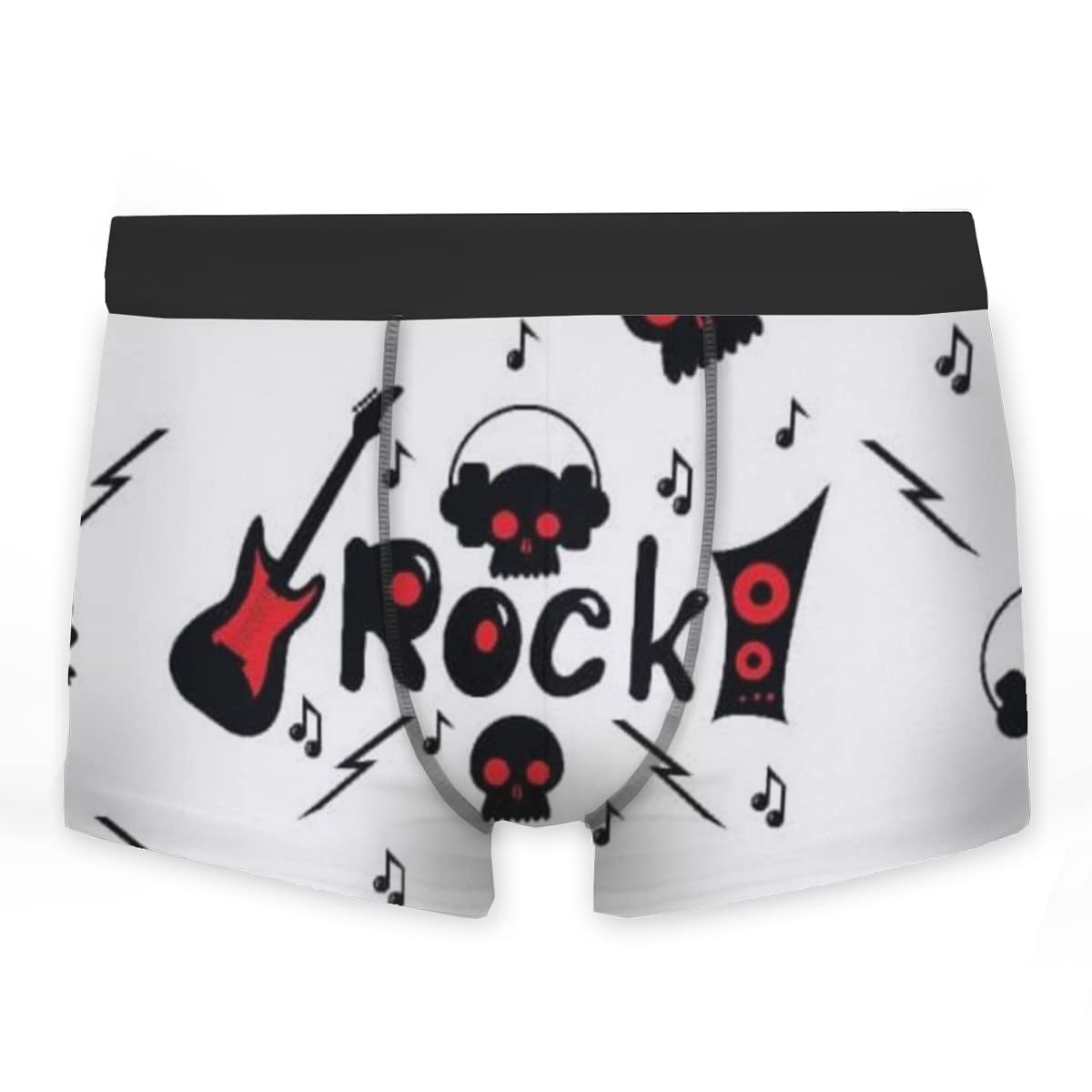 Men's Boxer Briefs - Rose Marble Print, Breathable Underwear for All-Day Comfort | Perfect for Workout, Lounge & Everyday Wear