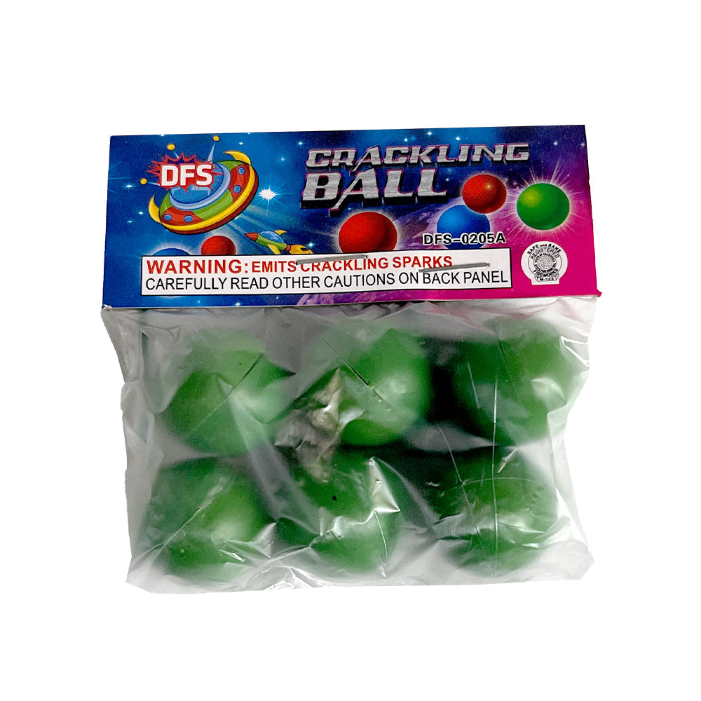 6-Pack Crackling Balls - 12 Count Box | Fun Party Favors, Dog Toys, Sensory Play for Kids & Pets