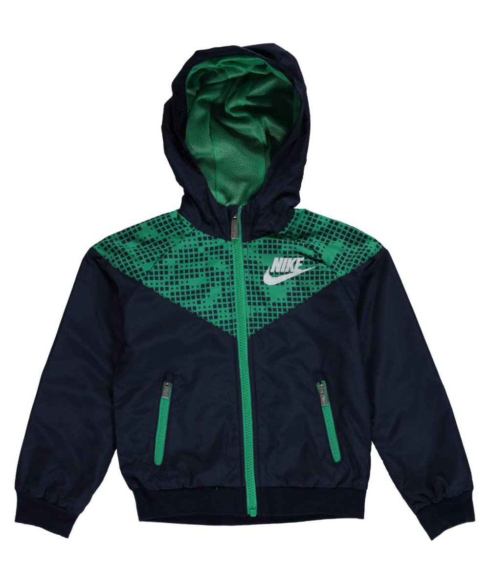 Nike Little Boys' Windrunner Jacket - Lightweight Water-Resistant Running Jacket for Kids - Perfect for Outdoor Sports, School & Playtime