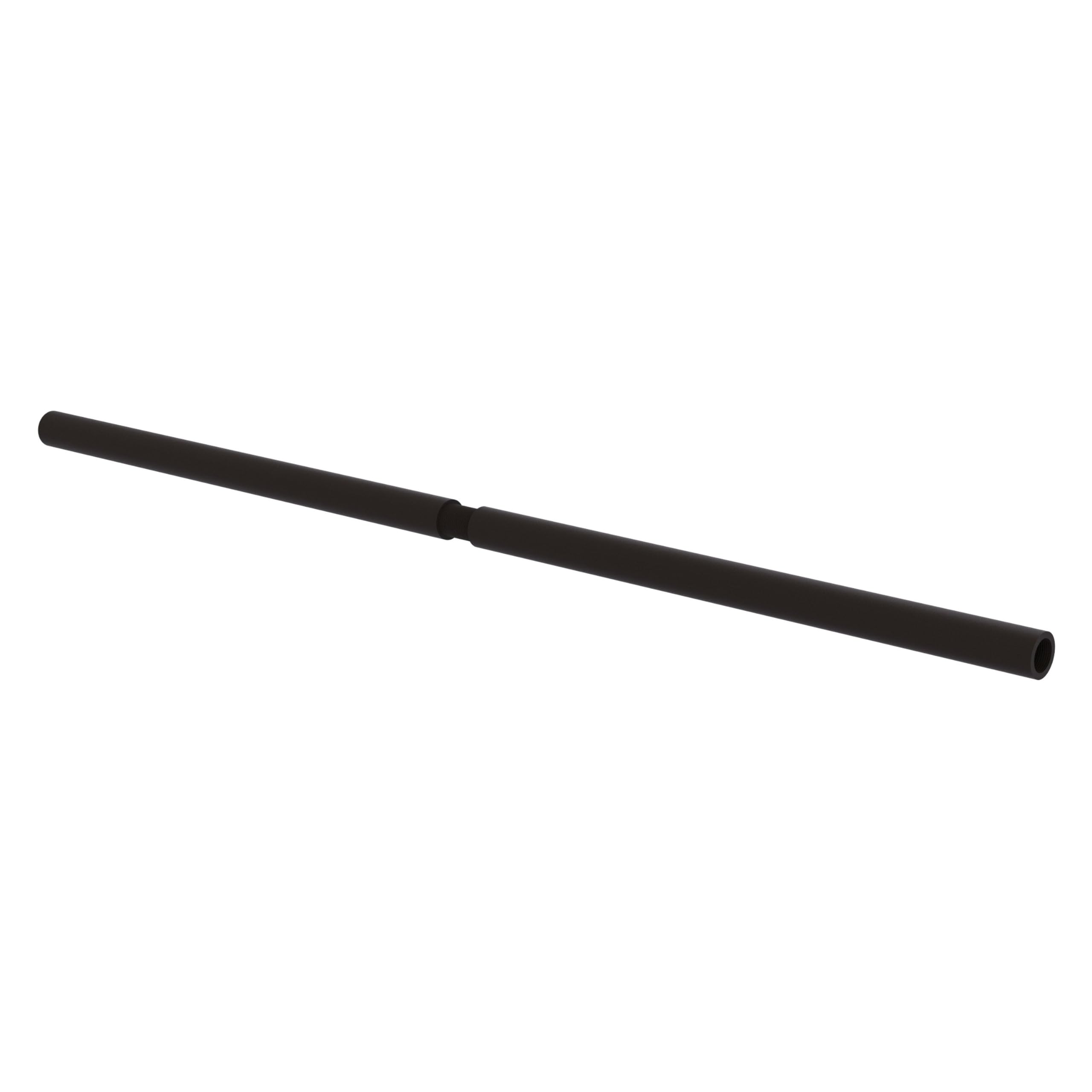 Allied Brass SR-72 72 Inch Oil Rubbed Bronze Shower Curtain Rod - Heavy Duty Bathroom Tension Rod for Bathtub & Shower Enclosures