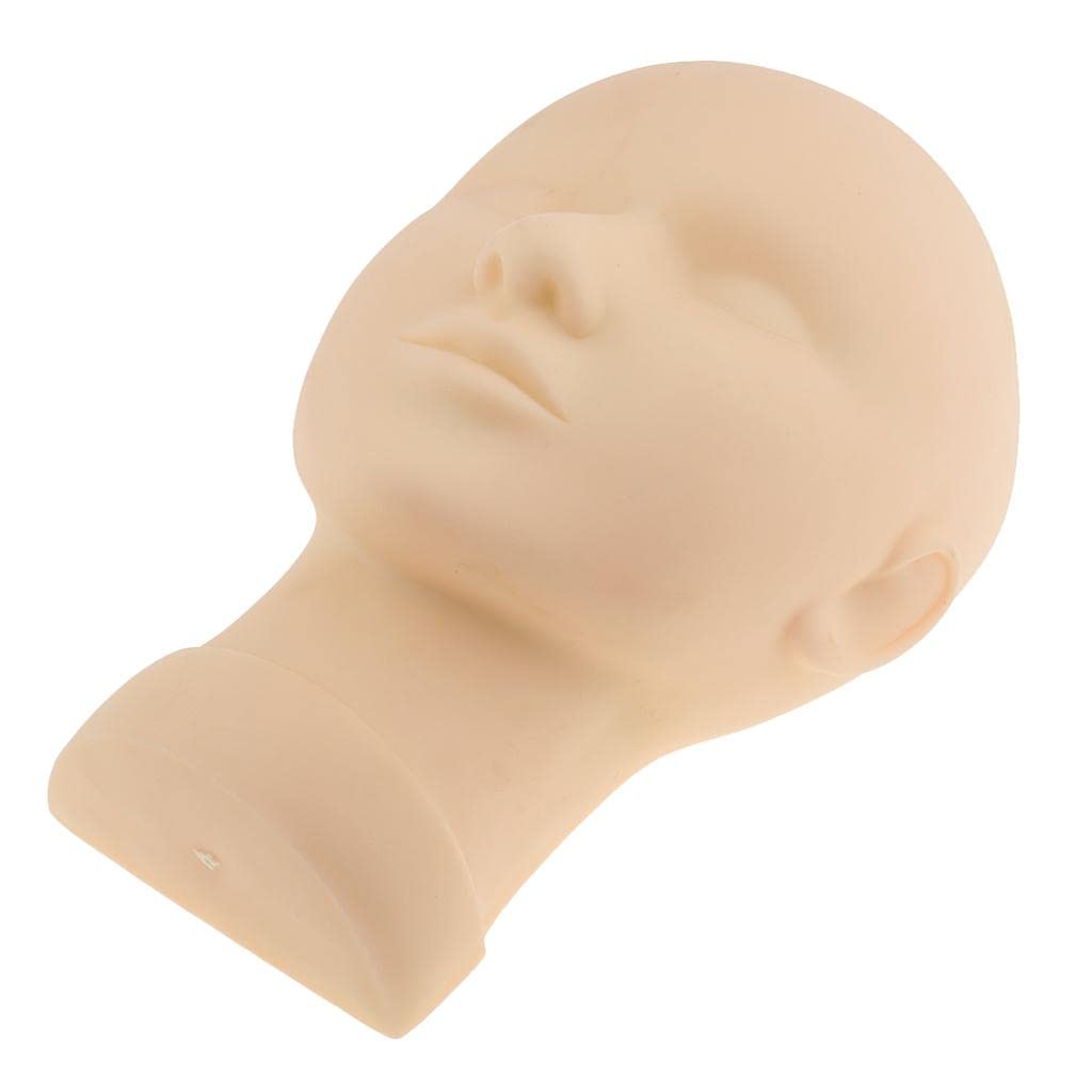 Jojomis Silicone Makeup Practice Head - Realistic Face & Lips Mannequin for Beauty Training, Cosmetics Application, and Massage Practice | Perfect for Students, Professionals & Salon Use