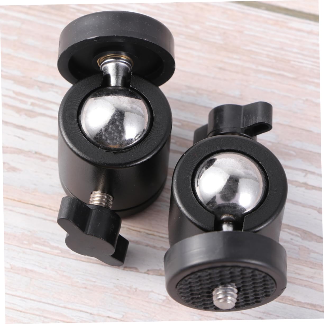 Veemoon 2 Pack 360° Rotating Mini Ball Head Tripod Mount with 1/4
