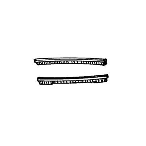 Replacement Vacuum Brush Strip for Compact Vacuums - Tri Star Floor Brush Front & Back - Compatible with Parts #70117 & #70115 - Perfect for Hardwood Floors, Carpets, and Pet Hair Cleaning