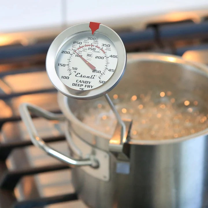 Long Stem Deep Fry & Candy Thermometer - Accurate Cooking Thermometer for Frying, Baking, Candy Making, and Oil Temperature Monitoring
