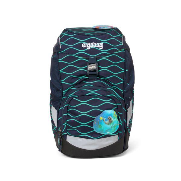Ergobag Prime School Backpack for Kids - Lightweight & Ergonomic Design with BubbleBear Print - Perfect for School, Travel & Daily Use