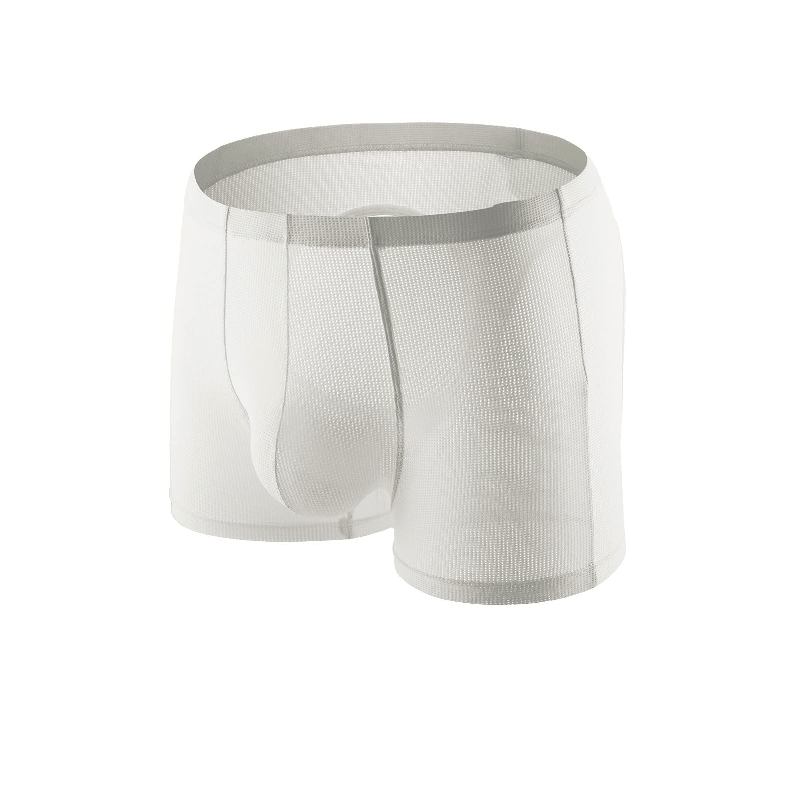 **Men's Sexy Mesh Boxer Briefs - Breathable Underwear for Women & Men - Seamless Comfort Pack - Perfect for Gym, Sleep & Everyday Wear**