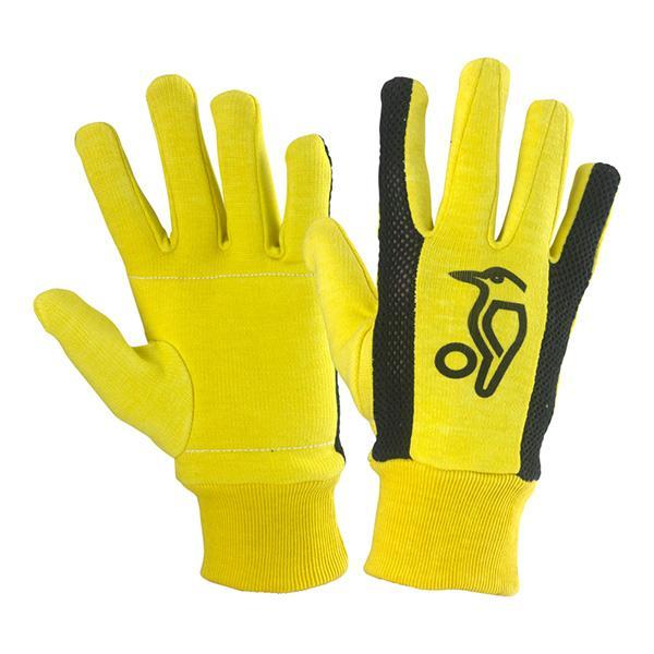 Kookaburra Padded Cotton Wicket Keeping Inner Gloves - Cricket Wicket Keeper Inner Gloves for Comfort & Protection - Perfect for Practice, Matches & Training Sessions